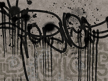 Фотообои в гостиную Wall street CALLIGRAFFITI Calligraffiti 7